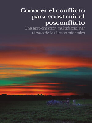 cover image of Conocer el conflicto para construir el posconflicto